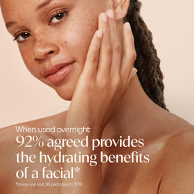 Aveeno Calm + Restore Oat Gel Moisturizer on bathroom counter