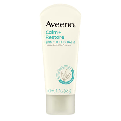 Aveeno Calm + Restore Skin Therapy Balm 1.7 oz front view