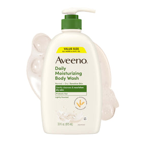 Aveeno Daily Moisturizing Body Wash 33 fl. oz front view