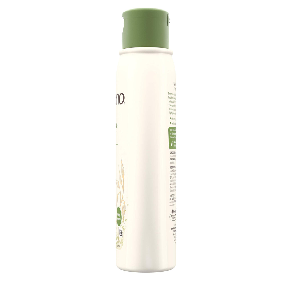 Aveeno Daily Moisturizing Body Wash lathering on skin