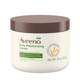 Aveeno Daily Moisturizing Cream 20 Oz front view
