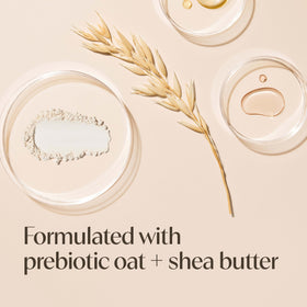 Aveeno Daily Moisturizing Cream with shea butter and oat ingredients