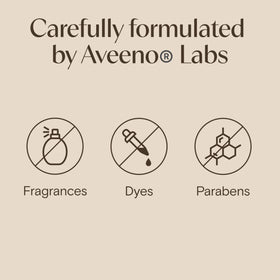 Aveeno Daily Moisturizing Face Lotion back label