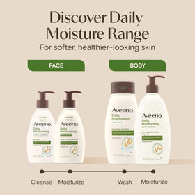 Aveeno Daily Moisturizing Face Lotion in a skincare routine
