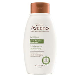 Aveeno Oat Milk Blend Moisturizing Shampoo 12 fl oz front view