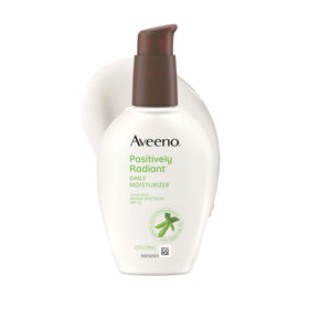 Aveeno Positively Radiant Daily Face Moisturizer SPF 15 front view
