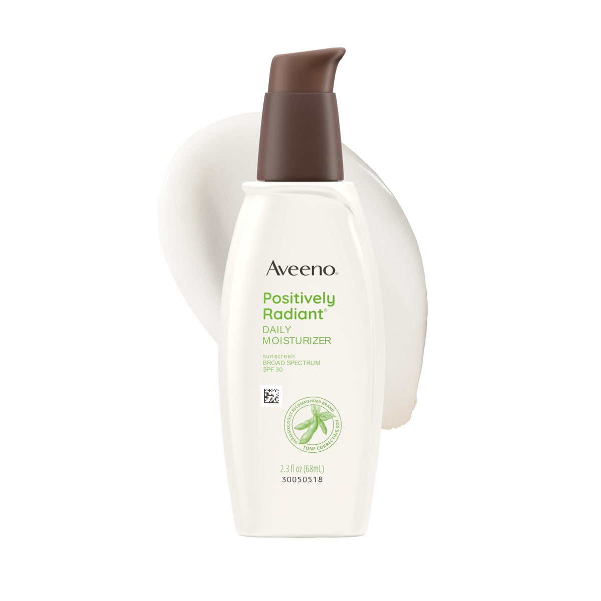 Aveeno Positively Radiant Daily Face Moisturizer SPF 30 front view