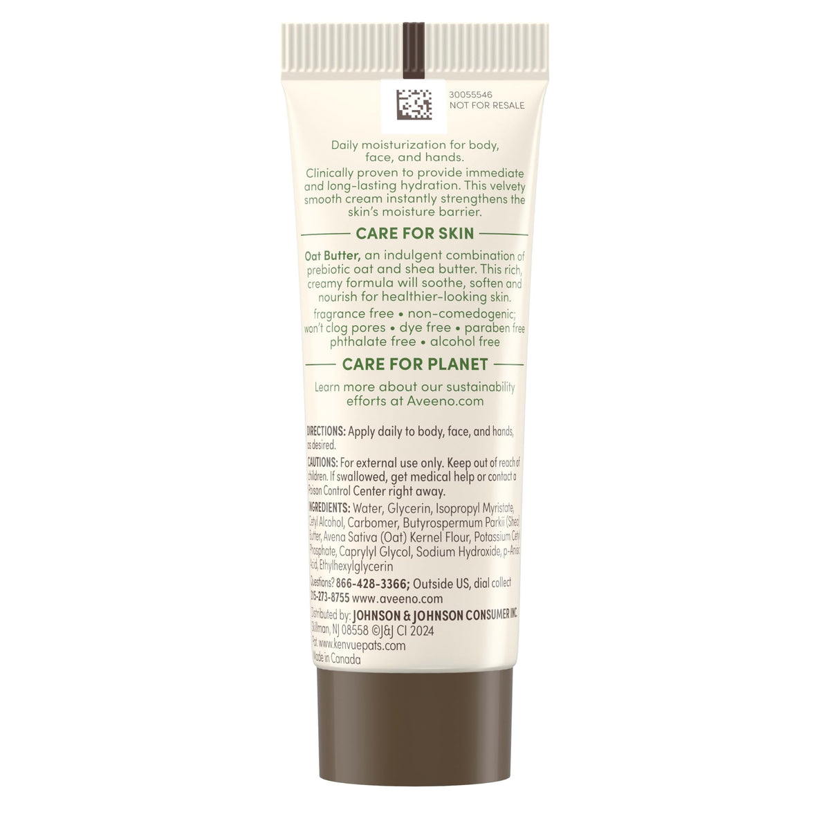 Aveeno Positively Radiant Moisturizer with SPF 15 on a bathroom counter