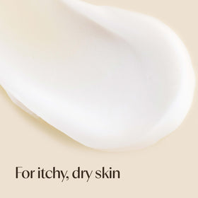 Aveeno Skin Relief Lotion in a bathroom setting