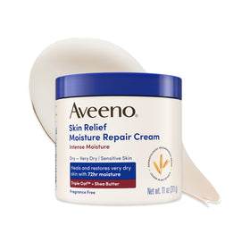 Aveeno Skin Relief Moisture Repair Body Cream 11 oz front view