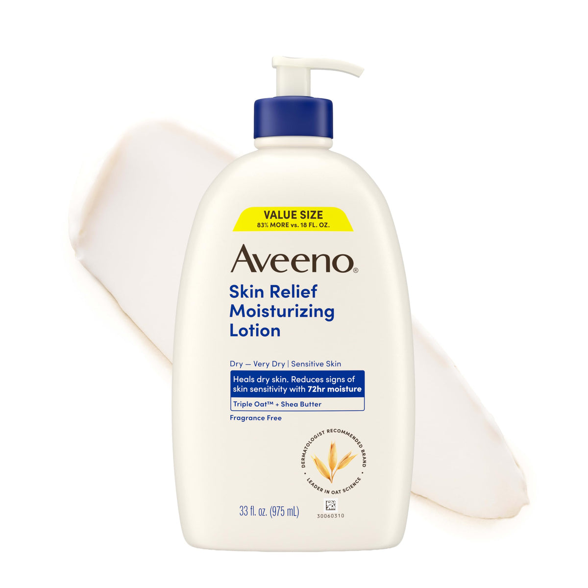 Aveeno Skin Relief Moisturizing Lotion 33 Fl Oz front view