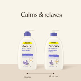 Aveeno Stress Relief Body Wash ingredients list