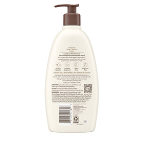 Aveeno Tone + Texture Lotion packaging with a natural background