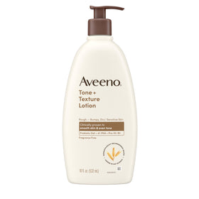 Aveeno Tone + Texture Renewing Body Lotion 18 fl. oz front view
