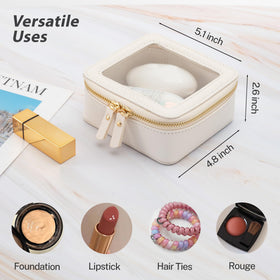 Aveniee Clear Makeup Bag in a purse for travel