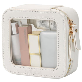 Aveniee Clear Makeup Bag mini travel pouch front view