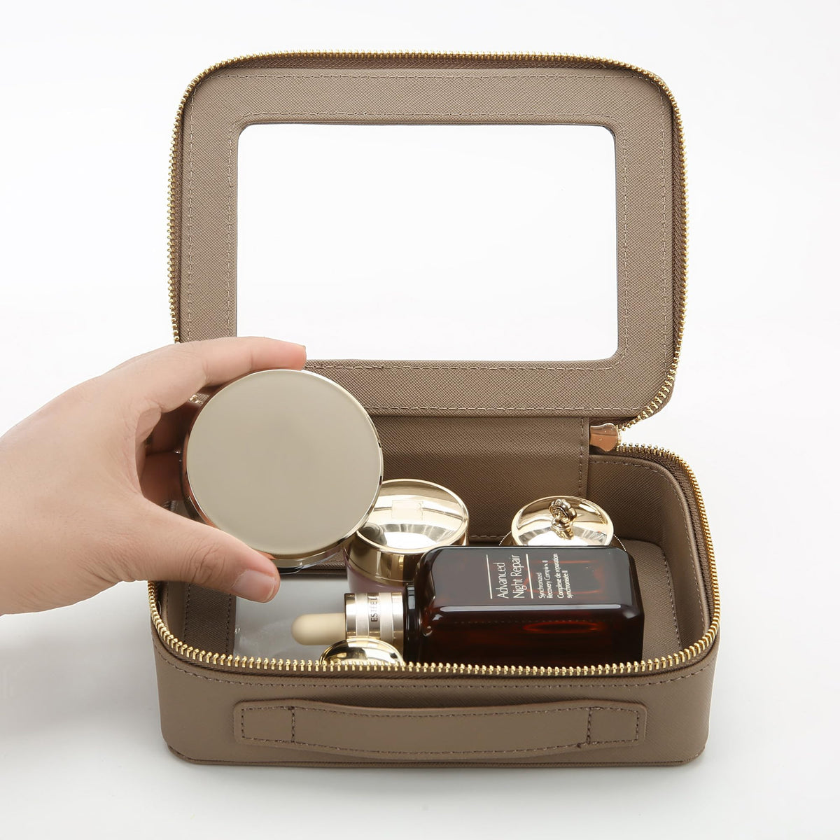 Aveniee Clear Makeup Bag Organizer packaging detail
