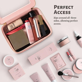 Aveniee Clear Makeup Bag Organizer packaging in a gift box