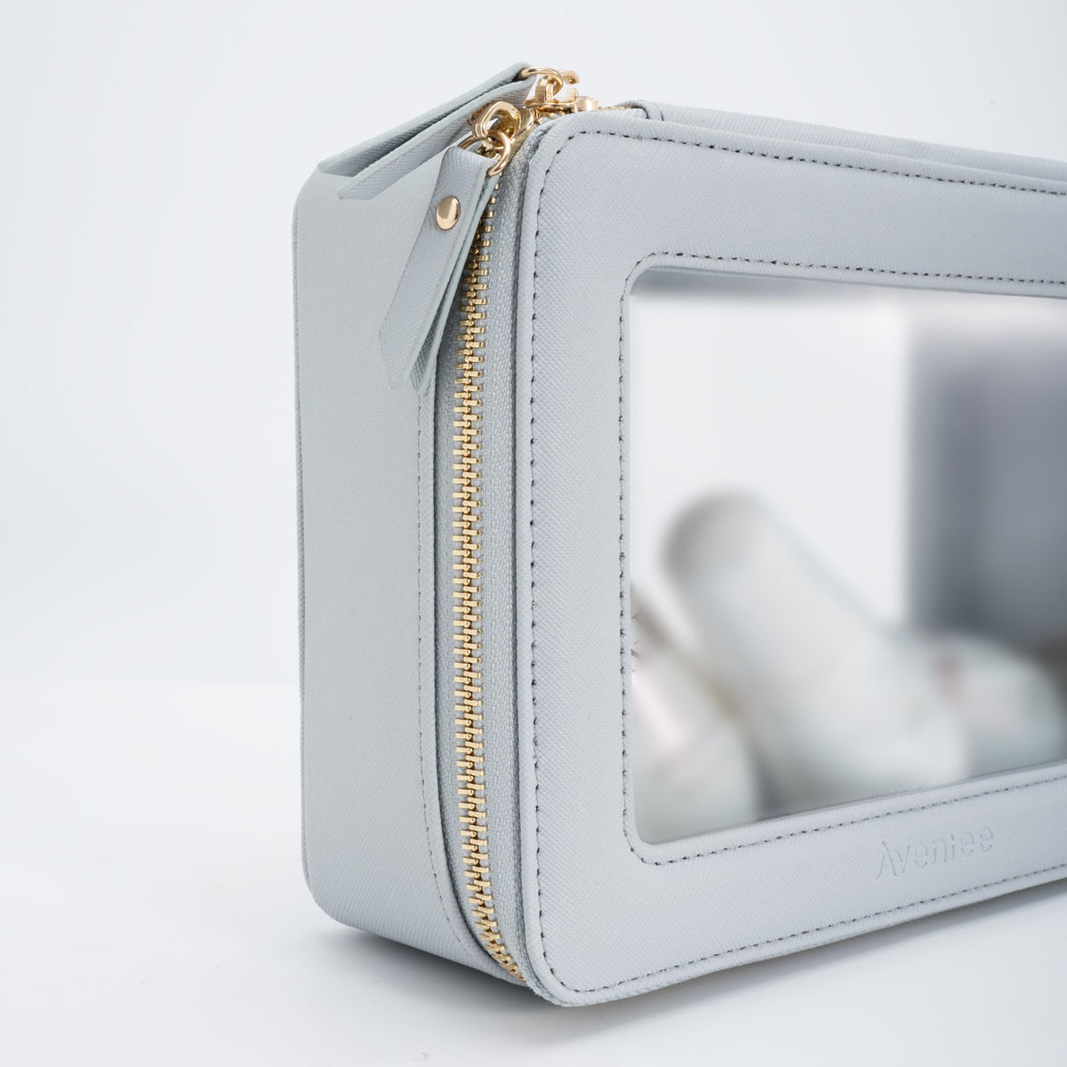 Aveniee Clear Makeup Bag Organizer packed in a gift box