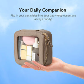Aveniee clear makeup bag set packaging