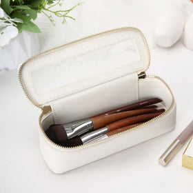 Aveniee Clear Makeup Brush Bag packaging in an attractive box