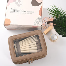 Aveniee Large Clear Makeup Bag in gift box packaging