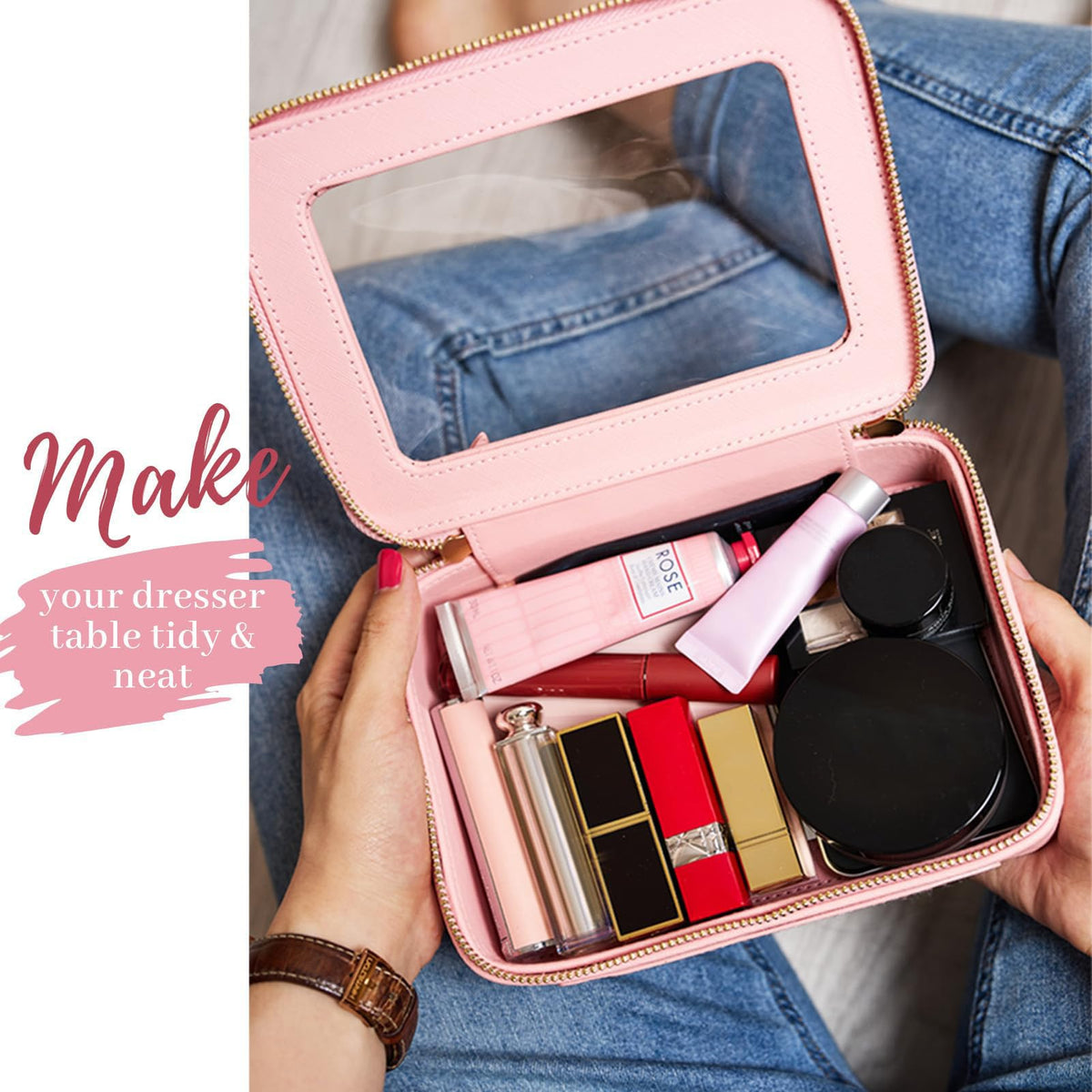 Aveniee makeup bags in gift packaging