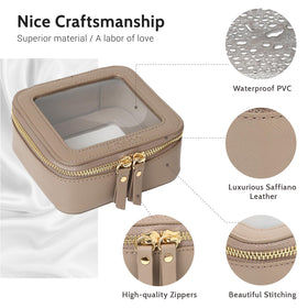 Aveniee Mini Clear Makeup Bag with packaging