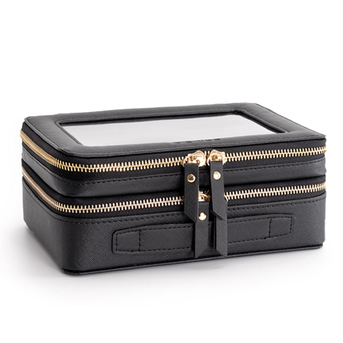 Aveniee XL Clear Makeup Organizer in a travel setting
