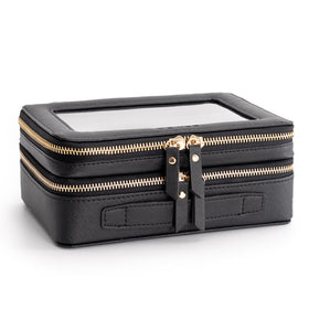 Aveniee XL Clear Makeup Organizer in a travel setting