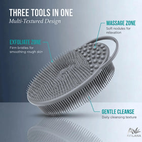 Avilana body scrubber hanging loop for easy storage