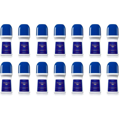 AVON Mesmerize Roll-On Antiperspirant Deodorant 2.6 oz bottle front view