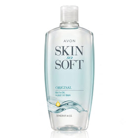 AVON Skin So Soft Original Bath Oil 24.6 oz front view