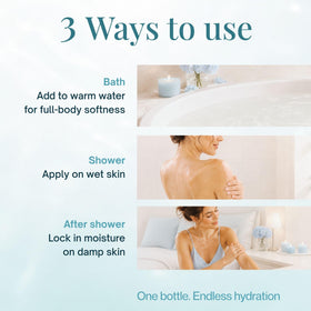 AVON Skin So Soft Original Bath Oil in a warm bath