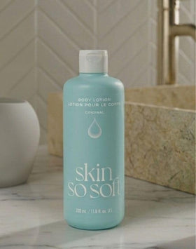 AVON Skin So Soft Original Body Lotion 11.8 oz back view