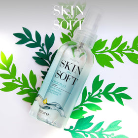 AVON SKIN SO SOFT Original Dry Oil Spray 150ml back view