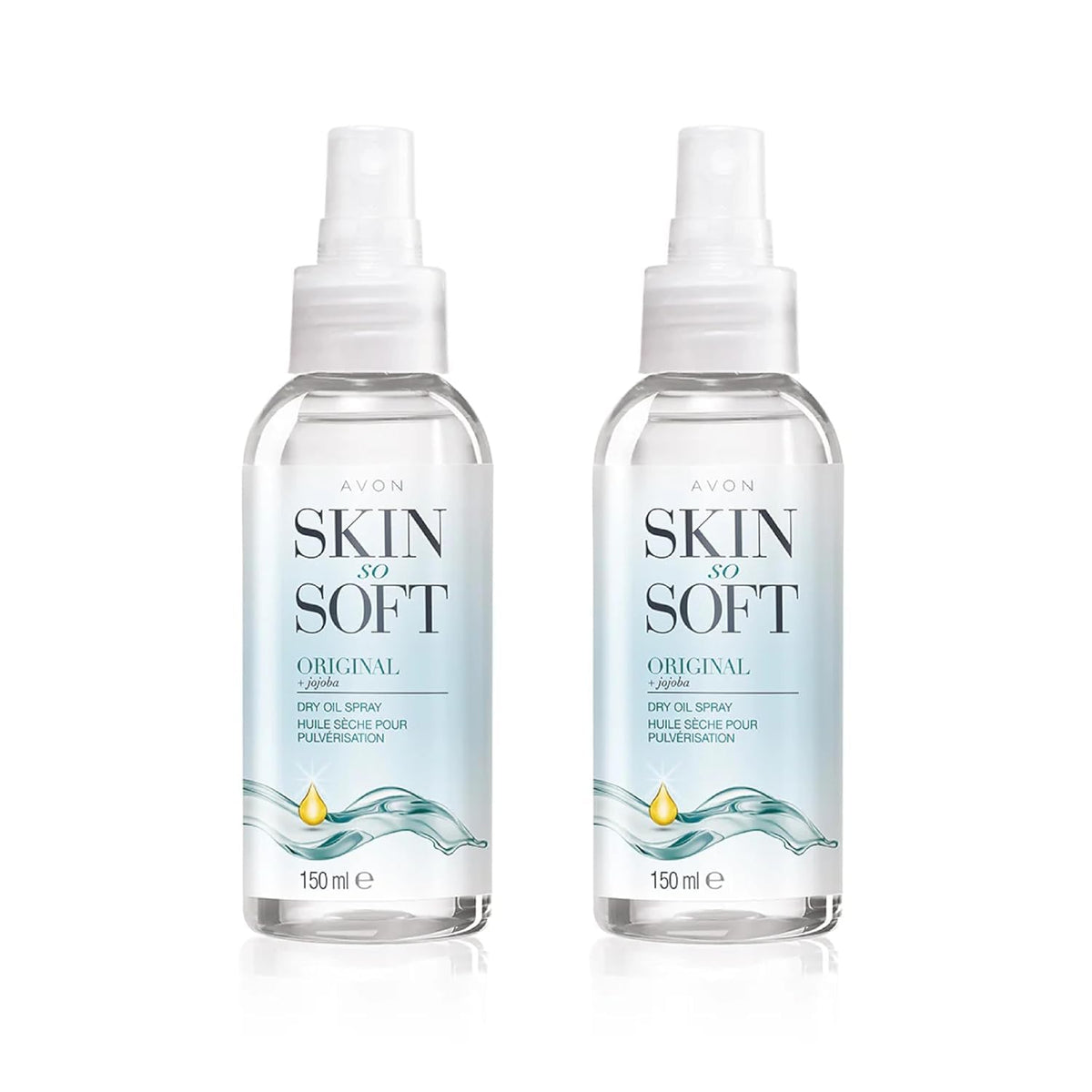 AVON SKIN SO SOFT Original Dry Oil Spray 150ml front view