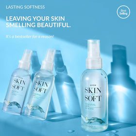 AVON SKIN SO SOFT Original Dry Oil Spray 150ml packaging