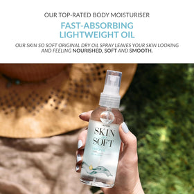 AVON SKIN SO SOFT Original Dry Oil Spray 150ml side view