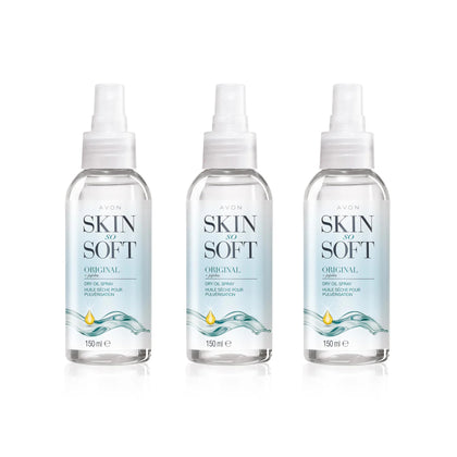 AVON Skin So Soft Original Jojoba Oil Spray 150ml front view