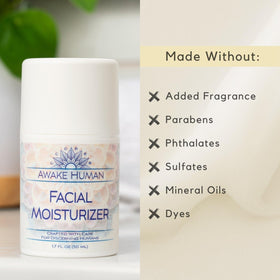 Awake Human Natural Face Moisturizer with green tea and aloe vera