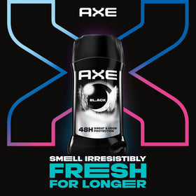 AXE Antiperspirant Stick for Men Black close-up of cap