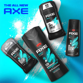 AXE Apollo Antiperspirant Stick back view with product details