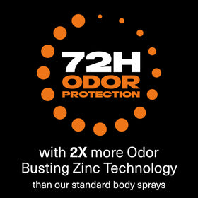 AXE Black Vanilla Body Spray with orange and sandalwood scent