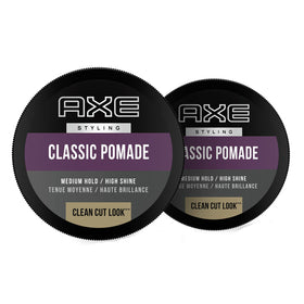 AXE Clean Cut Look Classic Hair Pomade 2.64oz front view