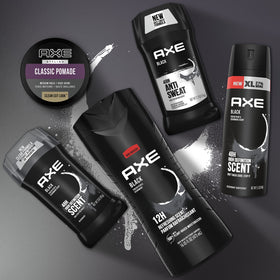 AXE Clean Cut Look Classic Hair Pomade application on hair