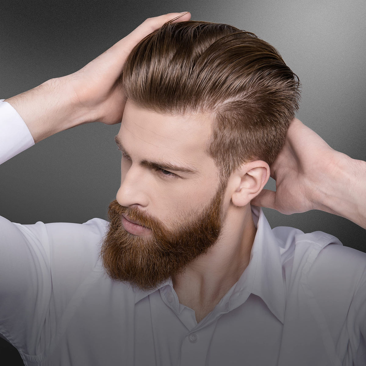 AXE Clean Cut Look Classic Hair Pomade with AXE grooming products