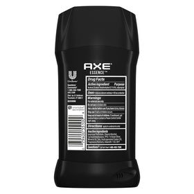 AXE Essence Antiperspirant Deodorant stick showing clear formula