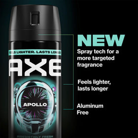 AXE Men Travel Deodorant Apollo 6-Pack in a travel kit