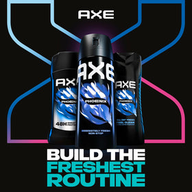 AXE Phoenix Deodorant Stick in use during daily routine